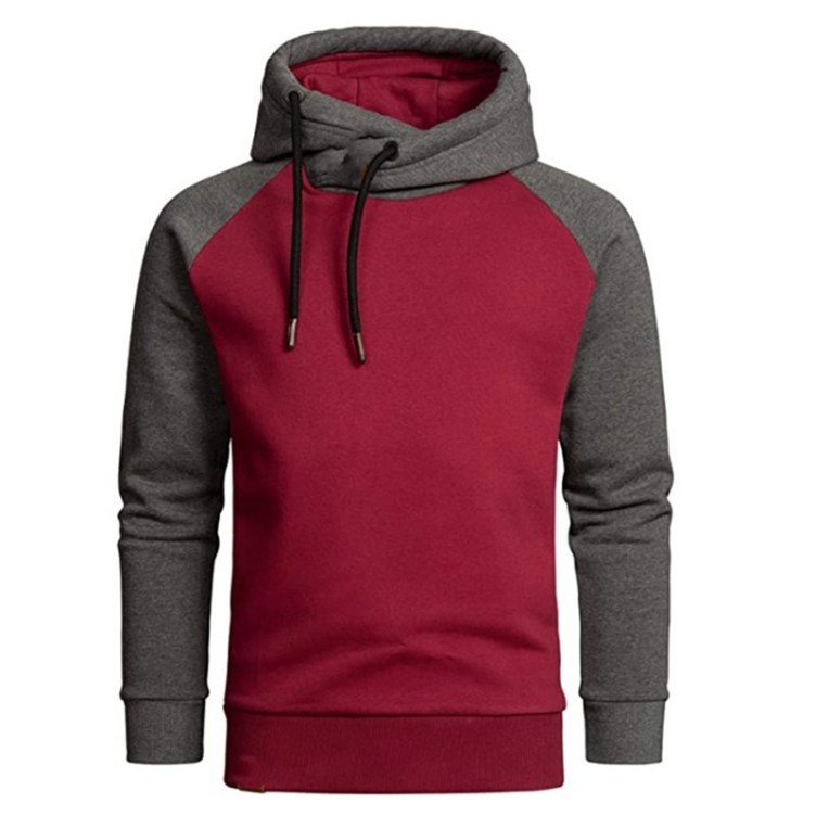 Solid color crewneck fashion casual trend hoodie