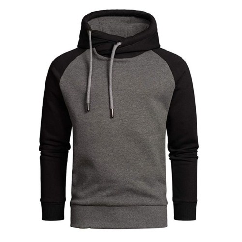 Solid color crewneck fashion casual trend hoodie