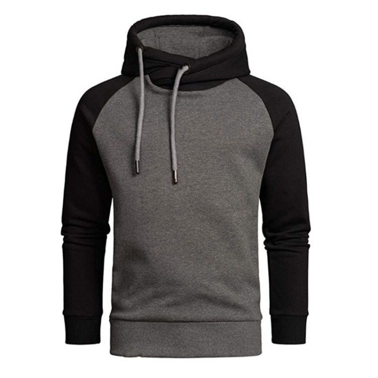 Solid color crewneck fashion casual trend hoodie
