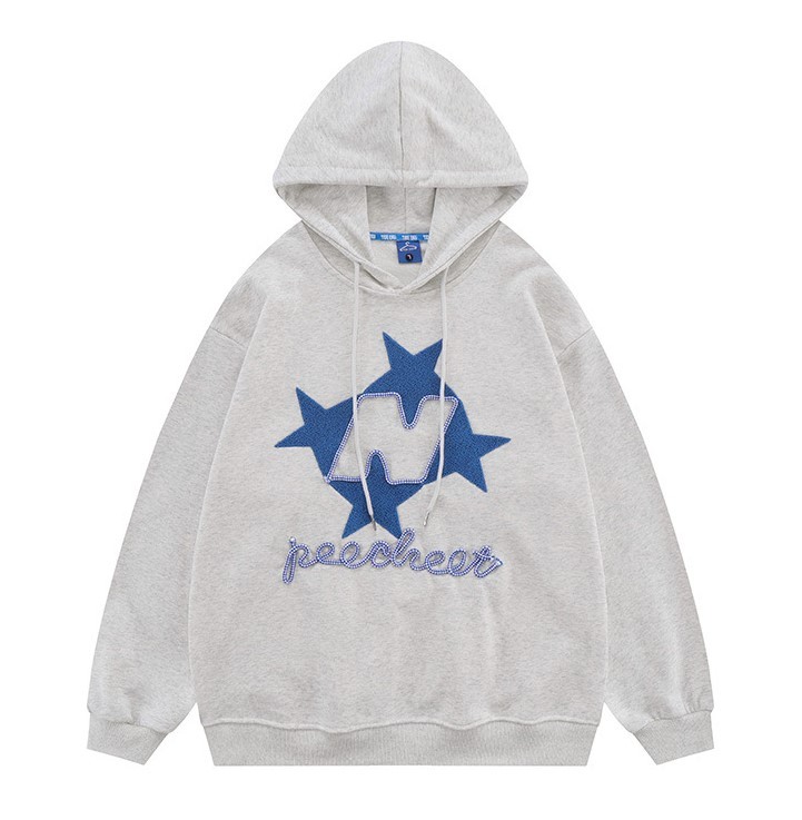 Printed loose fashion trend hoodie