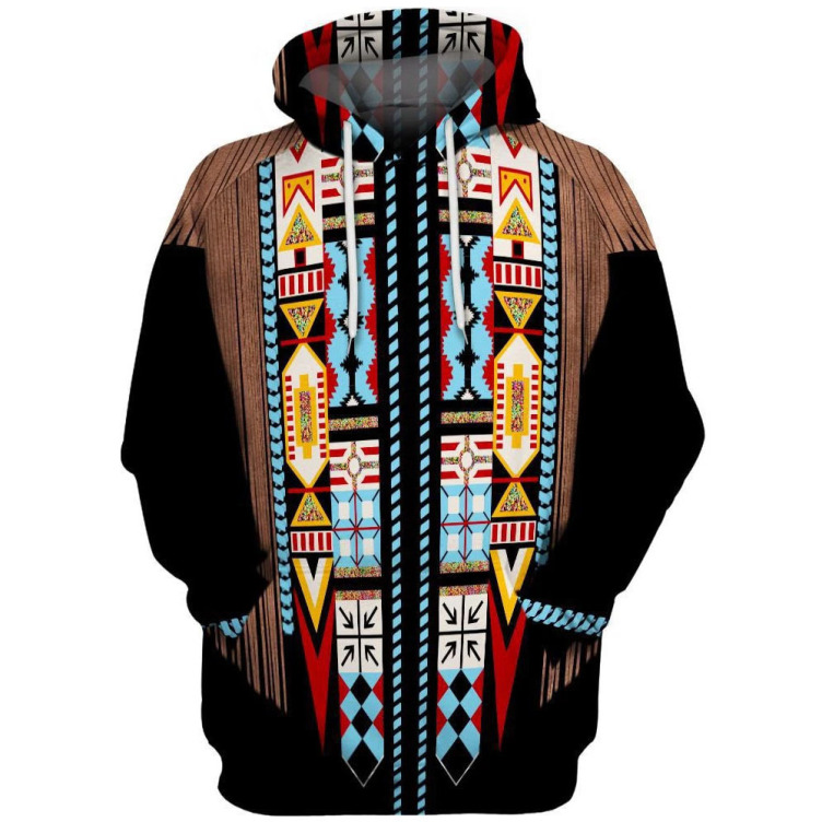 Digital print fashion trend hoodie