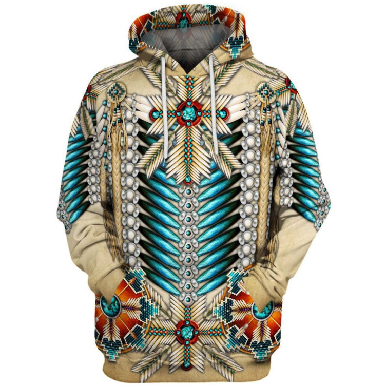 Digital print fashion trend hoodie