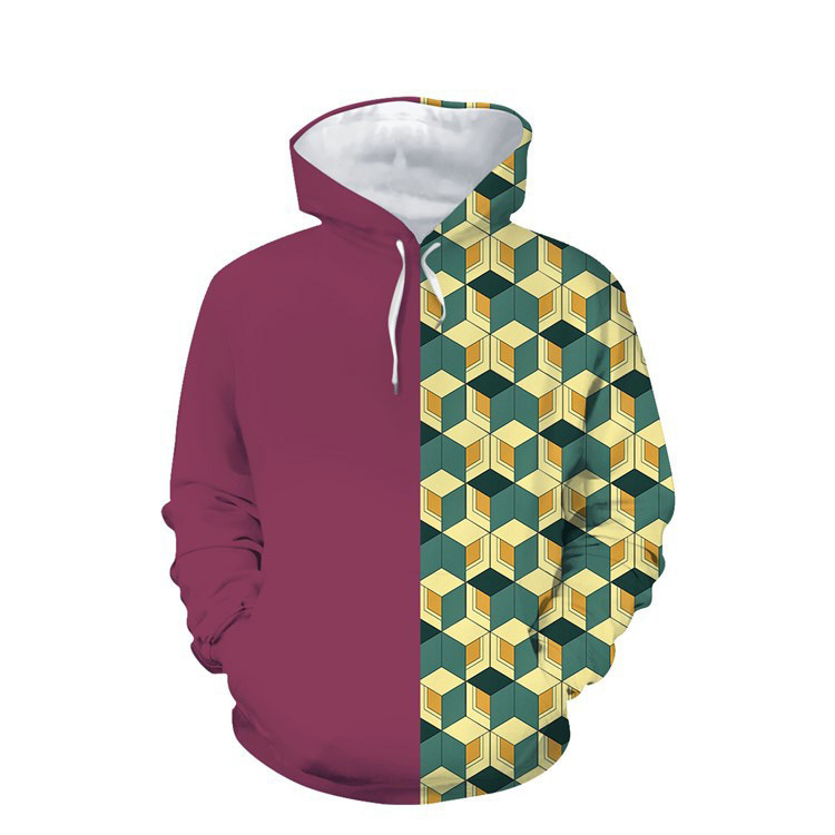 Digital print fashion trend hoodie