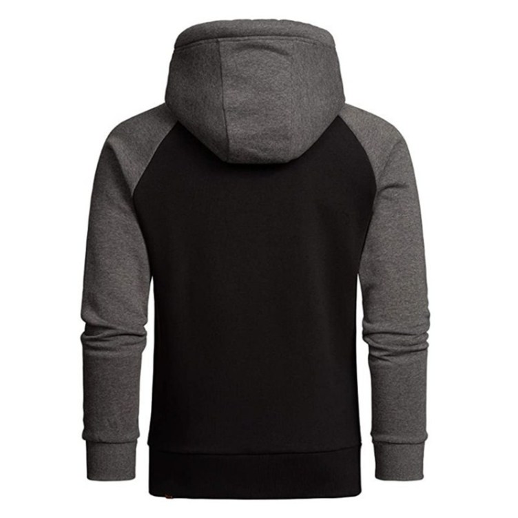 Solid color crewneck fashion casual trend hoodie