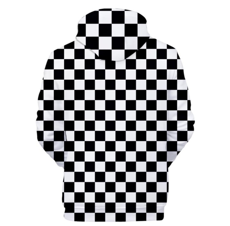 Digital print fashion trend hoodie