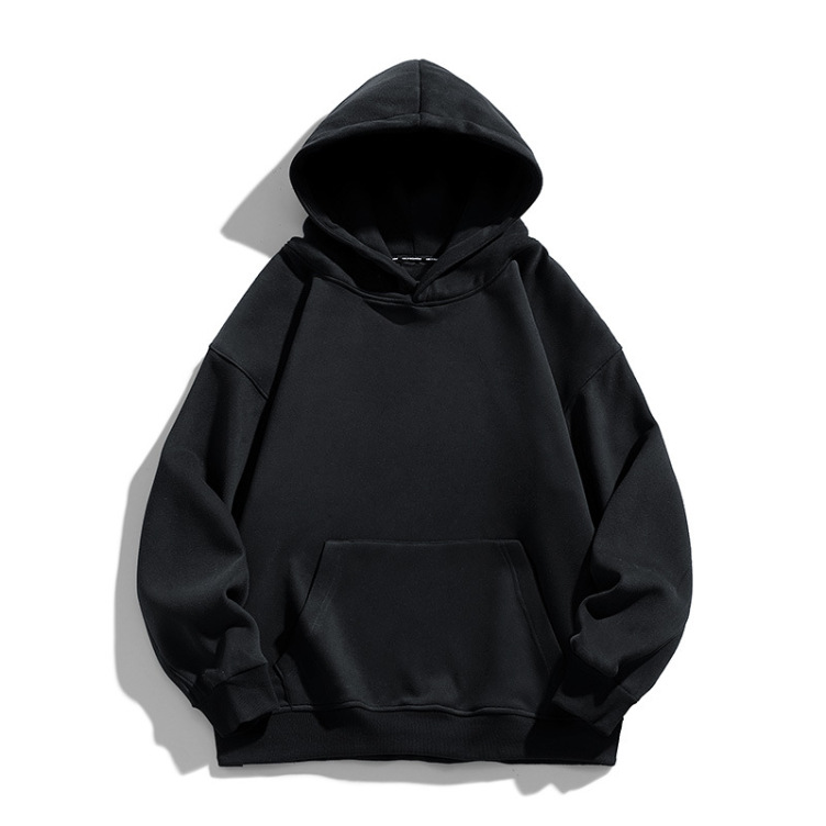 Solid color loose fashion trend hoodie