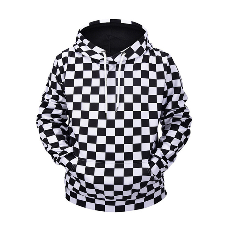 Digital print fashion trend hoodie
