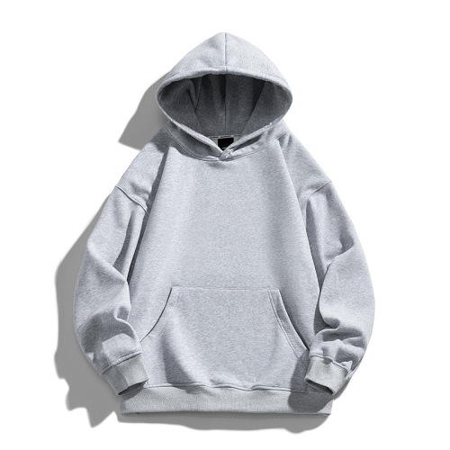 Solid color loose fashion trend hoodie