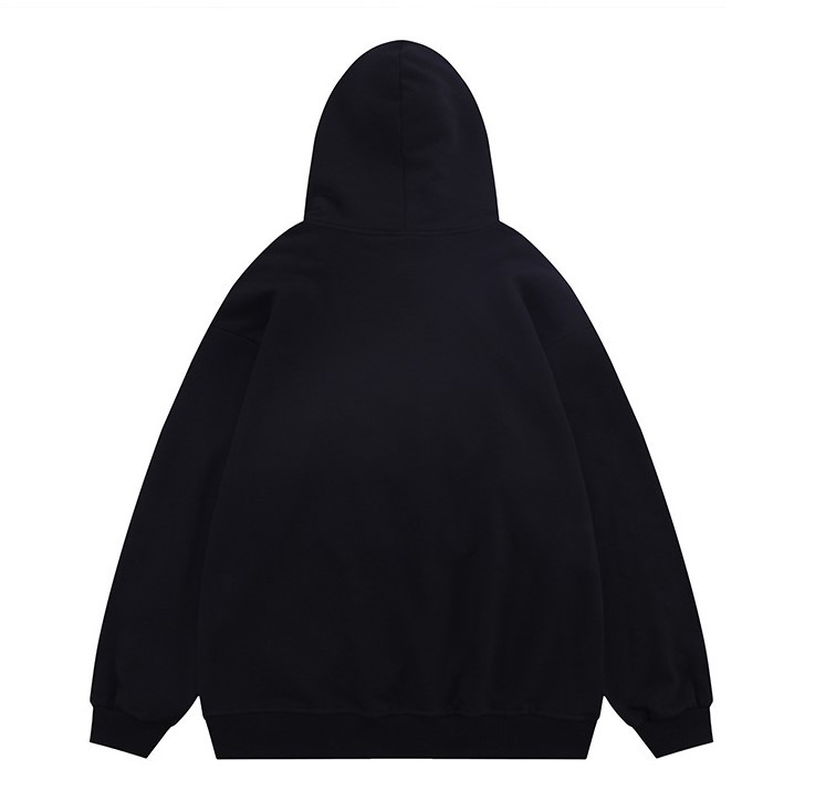 Printed loose fashion trend hoodie