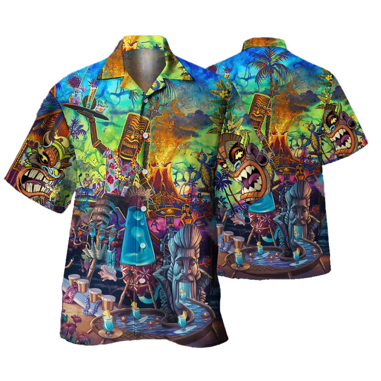 Printed casual fashion trend shirt