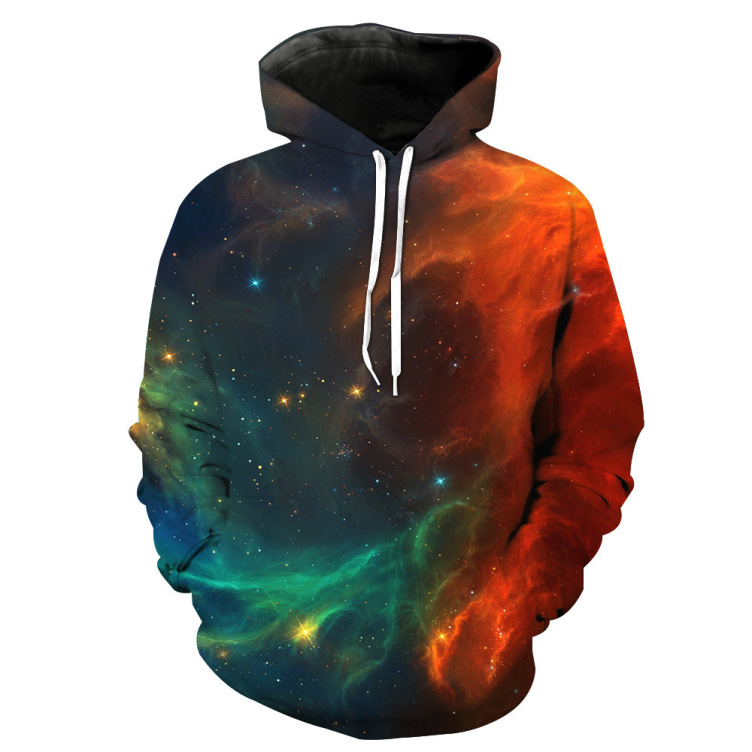 Digital printed trend hoodie