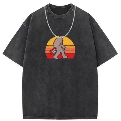 Printed short sleeve fashion T-shirt