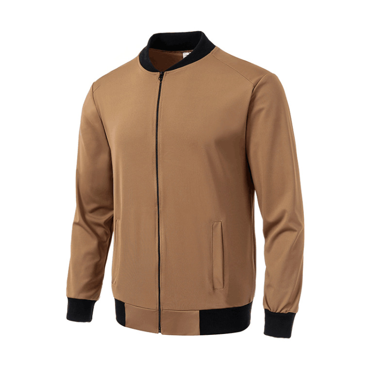 Long sleeve cardigan zipper fashion trend jacket