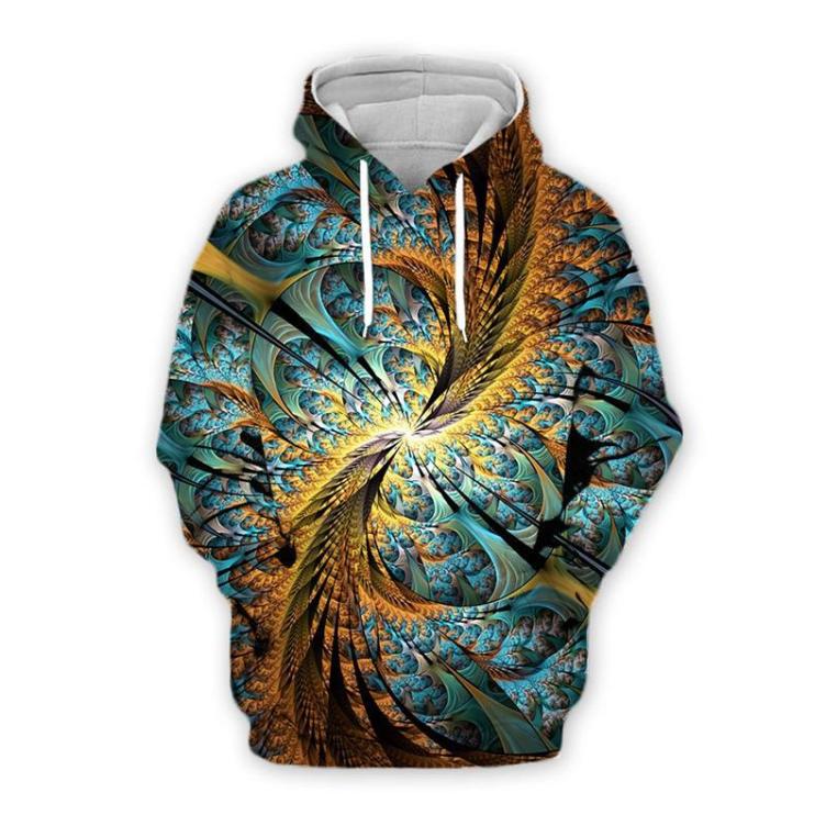 3D print casual fashion trend hoodie