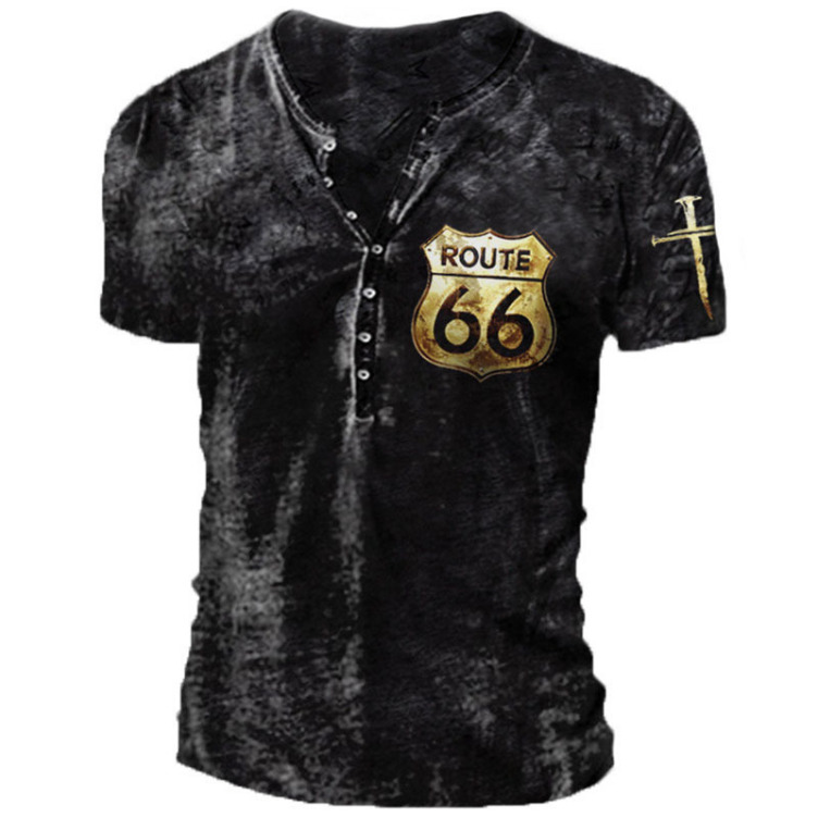 Digital printing trendy fashion T-shirt