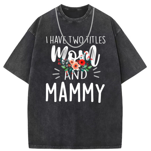 Printed short sleeve trendy fashion T-shirt
