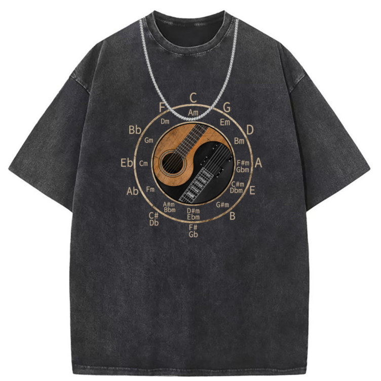 Printed short-sleeved loose T-shirt