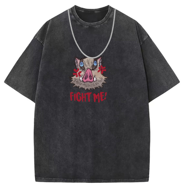 Printed short-sleeved loose T-shirt