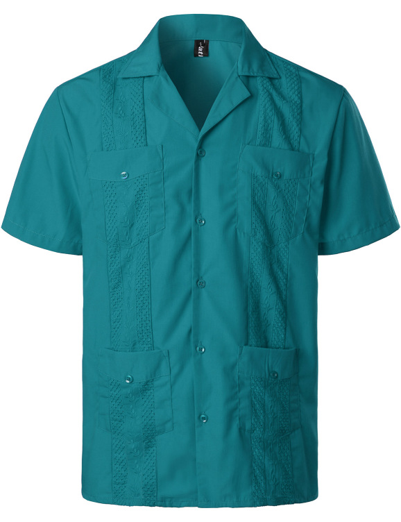 Digital printing trendy casual shirt