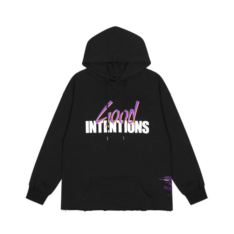Printed trendy fashion hoodie