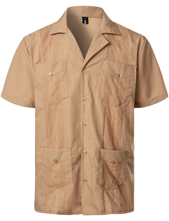 Digital printing trendy casual shirt
