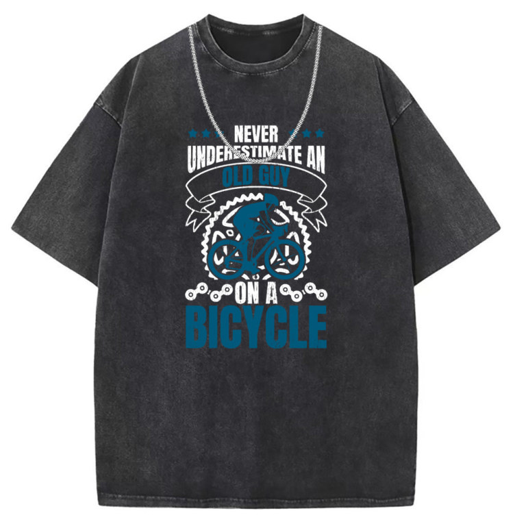 Printed short-sleeved loose T-shirt