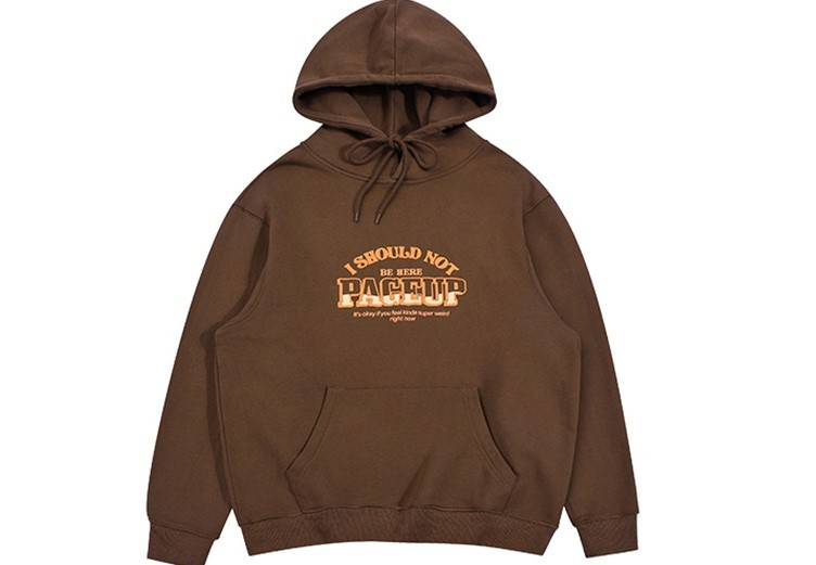 Printed fashion fashion loose hoodie