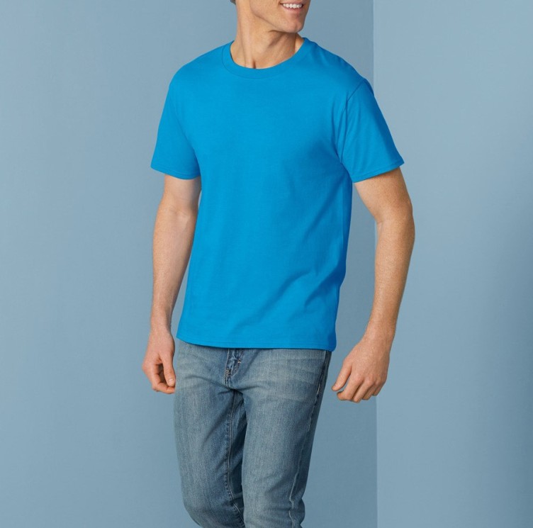 Cotton crewneck casual T-shirt