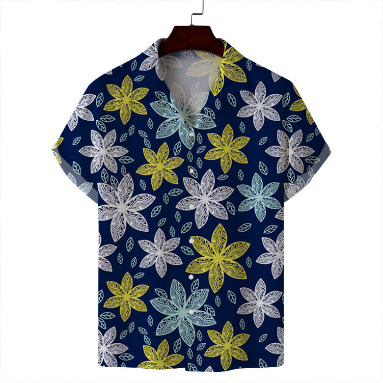 Printed casual statement trend shirt