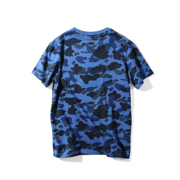 Printed men's short-sleeved trend T-shirt