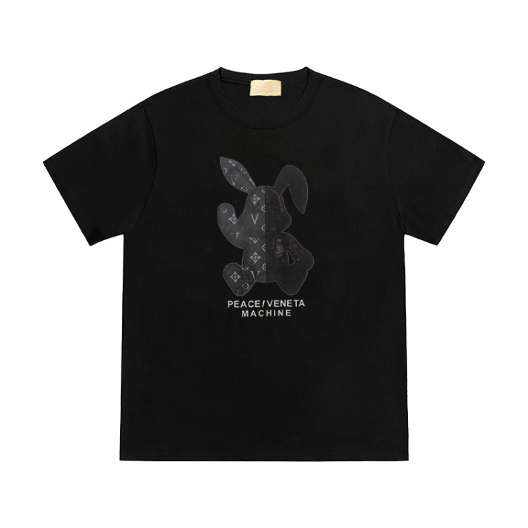 Printed short-sleeved casual trend T-shirt