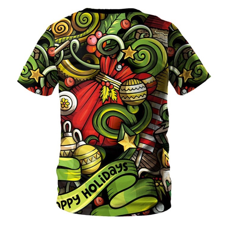 Printed crewneck trend T-shirt