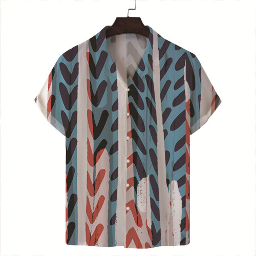 Printed casual statement trend shirt