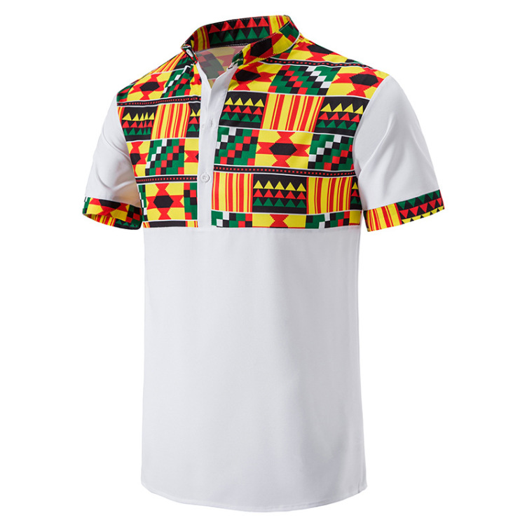 Printed casual short-sleeved trend T-shirt
