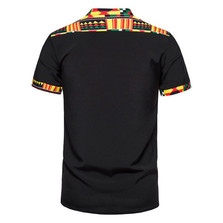 Printed casual short-sleeved trend T-shirt