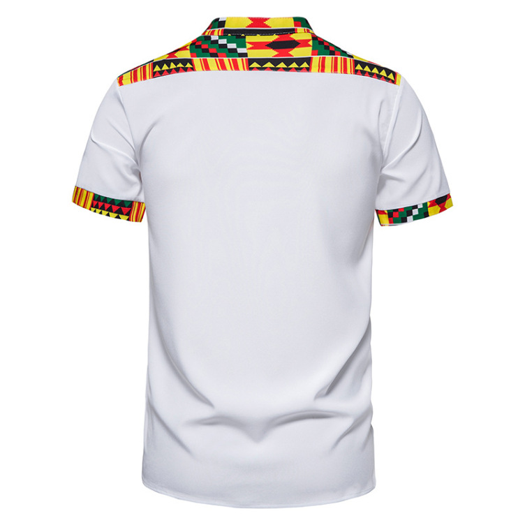 Printed casual short-sleeved trend T-shirt