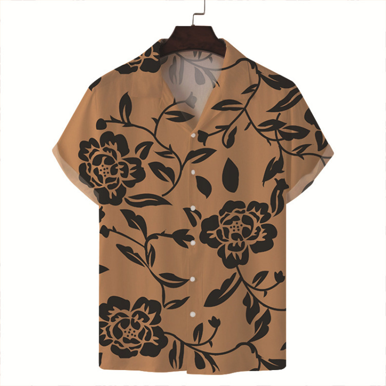 Printed casual statement trend shirt