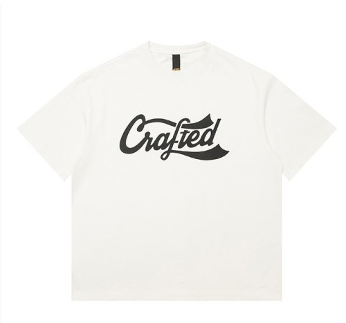 Vintage patch trendy versatile T-shirt