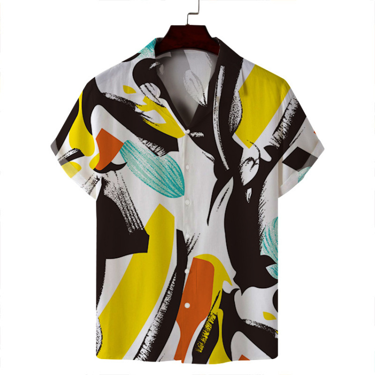 Printed casual statement trend shirt