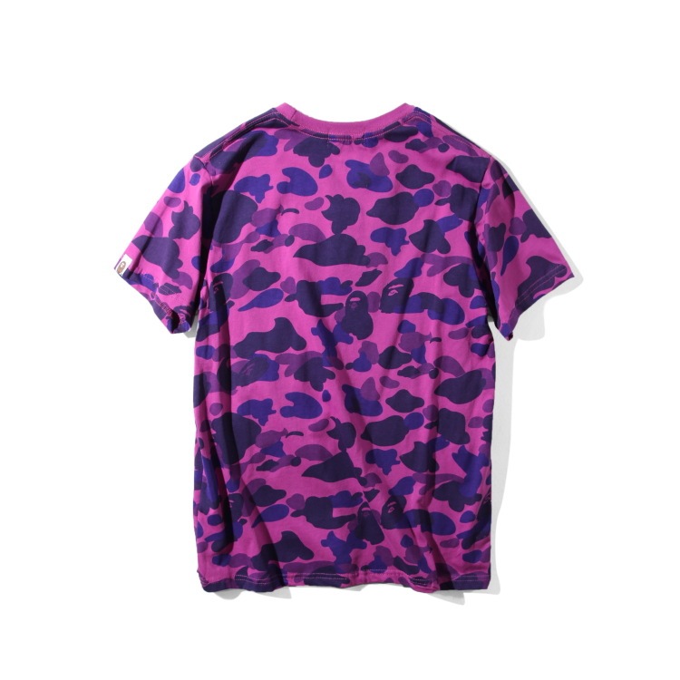 Printed men's short-sleeved trend T-shirt