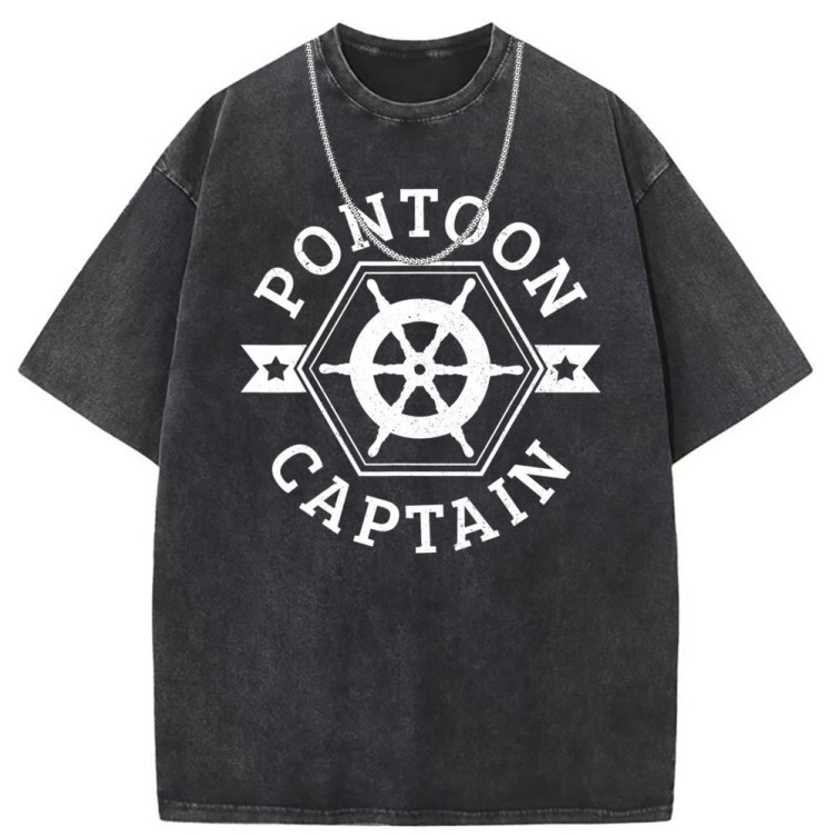 Printed short-sleeved trend T-shirt