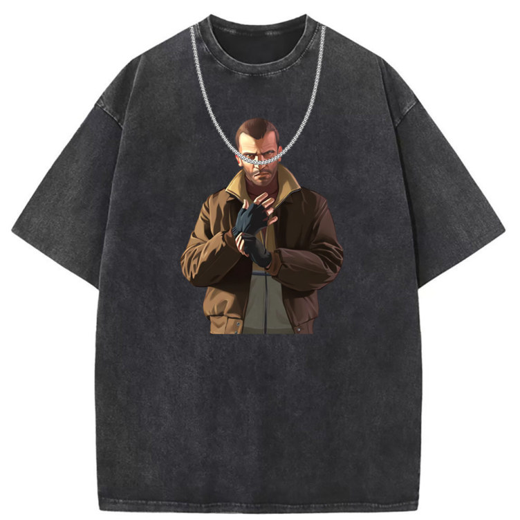 Printed short sleeve trendy fashion T-shirt