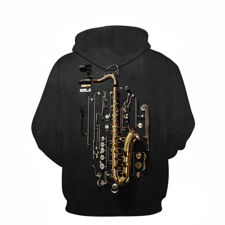 Digital printing trendy fashion hoodie