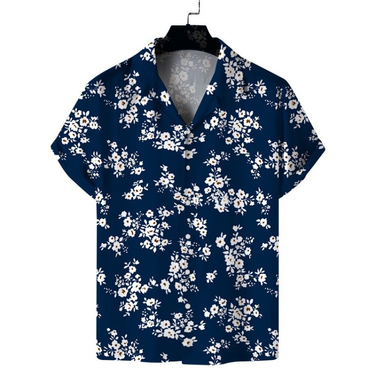 Printed casual floral fashion shirt
