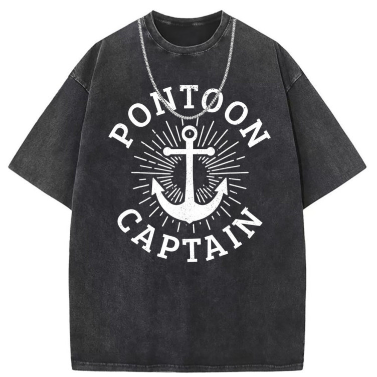 Printed short-sleeved trend T-shirt