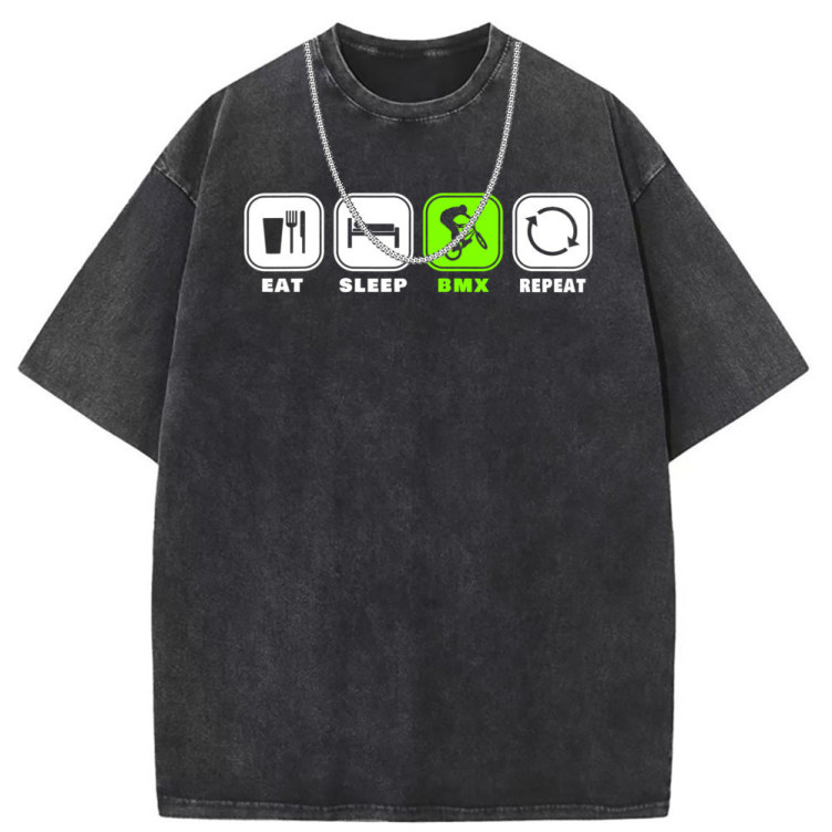 Printed short sleeve trendy fashion T-shirt