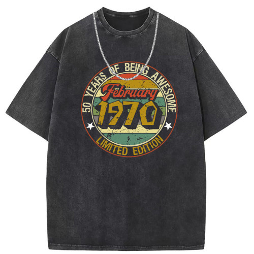 Printed short sleeve trendy fashion T-shirt