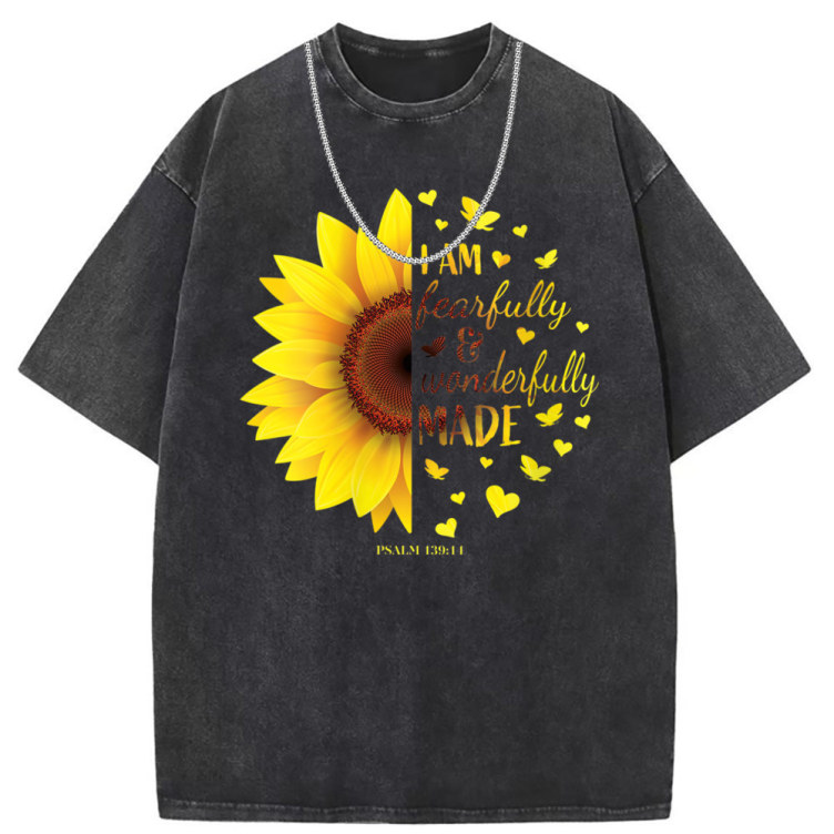 Printed short sleeve trendy fashion T-shirt