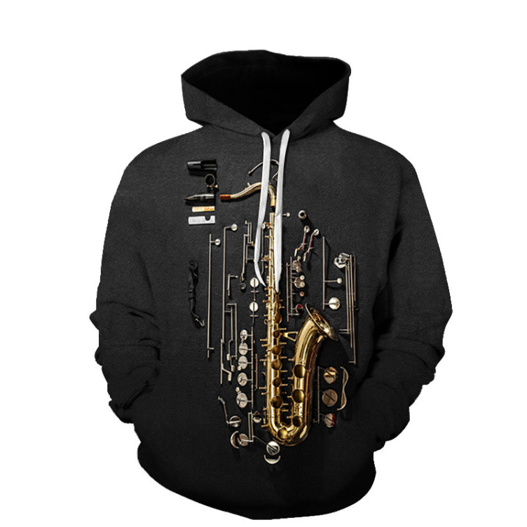 Digital printing trendy fashion hoodie