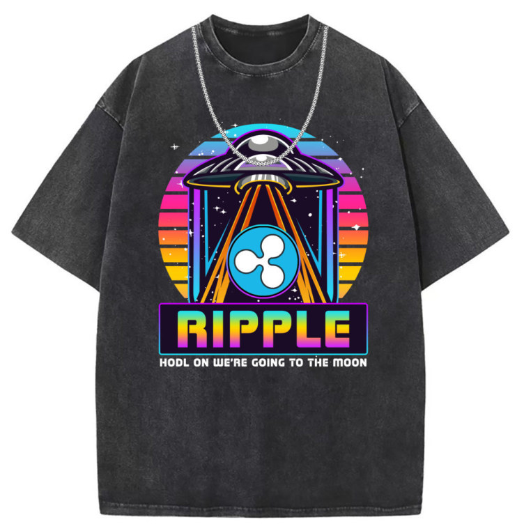 Printed short sleeve trendy fashion T-shirt